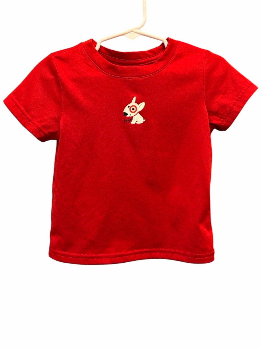 Toddler 18M Target Wondershop Red Christmas Pajama Shirt | Bullseye Dog 🎯 🎄